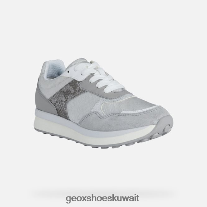Geox BLL84T381 Runntix Woman Silver/Light Grey