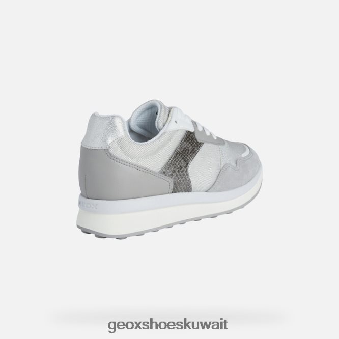 Geox BLL84T381 Runntix Woman Silver/Light Grey