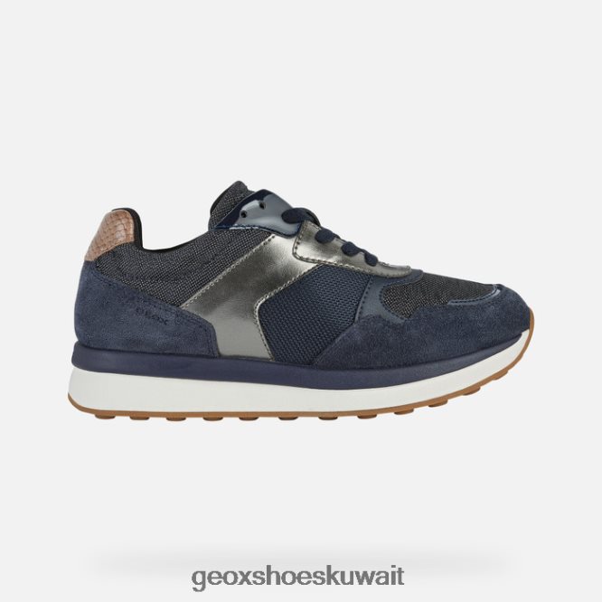 Geox BLL84T382 Runntix Woman Dark Jeans