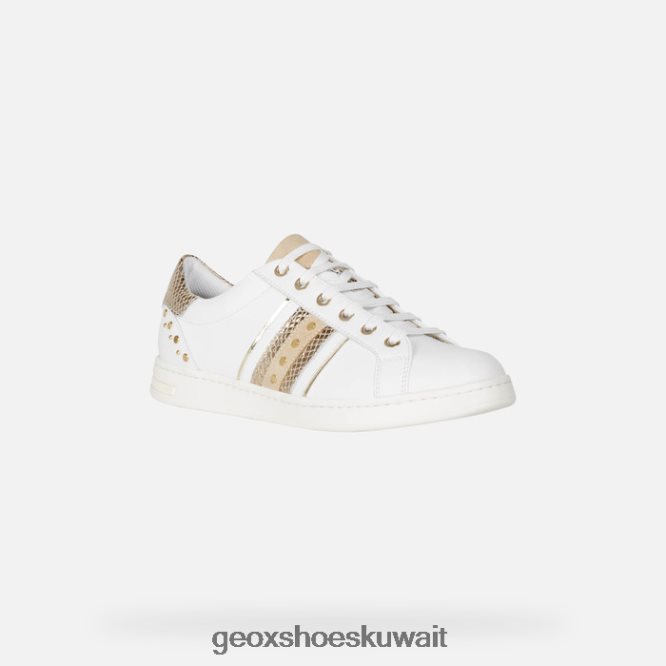 Geox BLL84T388 Jaysen Woman White/Gold