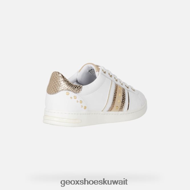 Geox BLL84T388 Jaysen Woman White/Gold