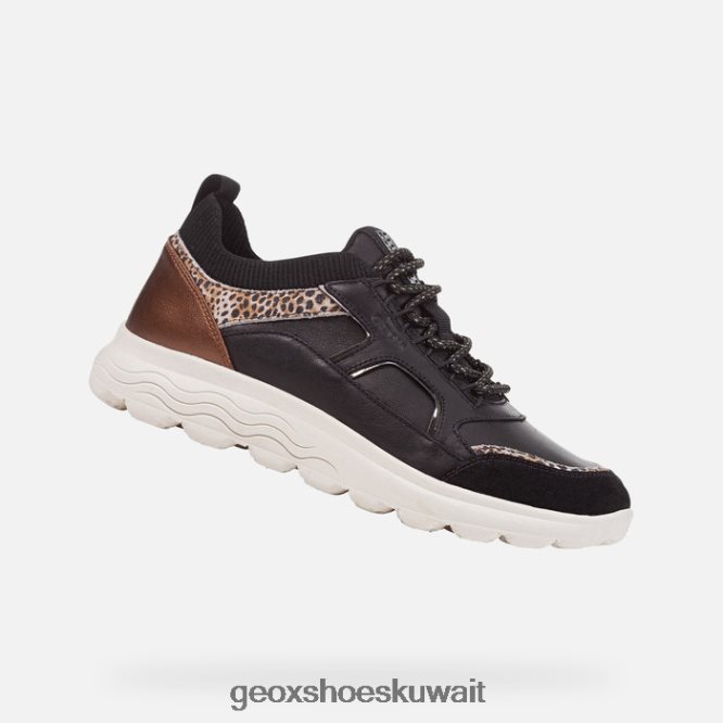 Geox BLL84T400 Spherica Woman Black/Off White