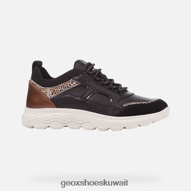 Geox BLL84T400 Spherica Woman Black/Off White