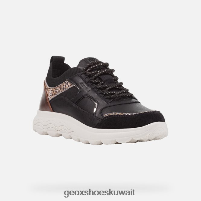 Geox BLL84T400 Spherica Woman Black/Off White