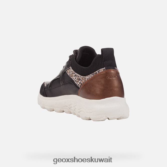 Geox BLL84T400 Spherica Woman Black/Off White