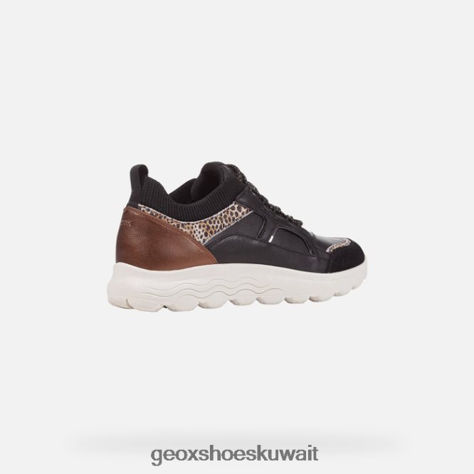 Geox BLL84T400 Spherica Woman Black/Off White