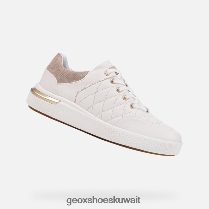 Geox BLL84T437 Dalyla Woman Off White/Lt Taupe