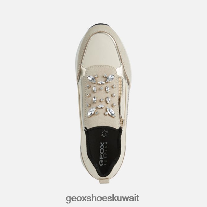 Geox BLL84T447 Kency Woman Light Taupe/Cream