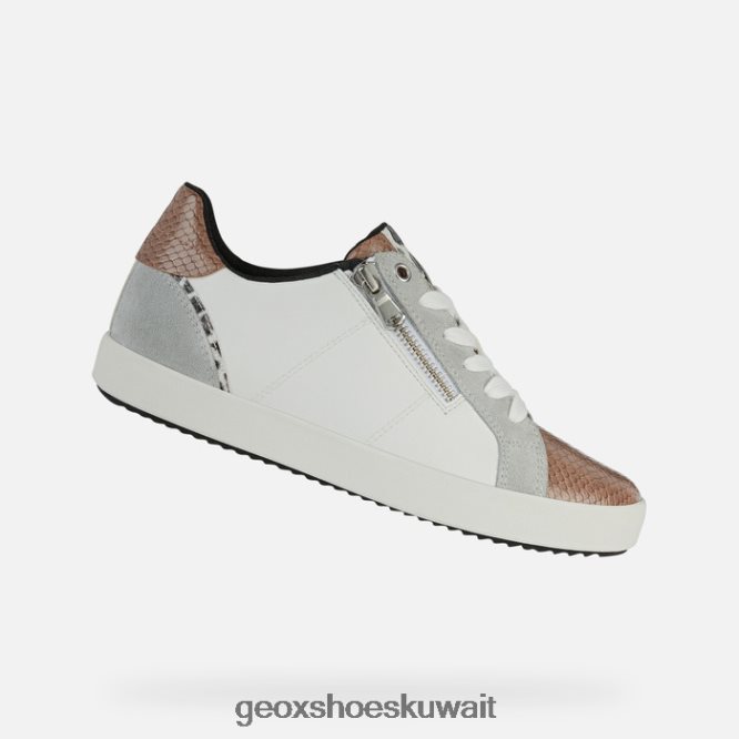 Geox BLL84T451 Blomiee Woman White/Light Grey