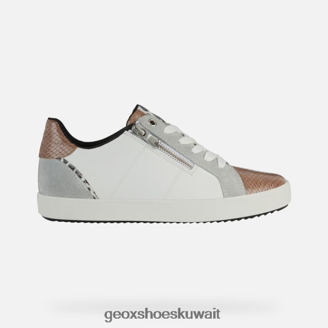 Geox BLL84T451 Blomiee Woman White/Light Grey