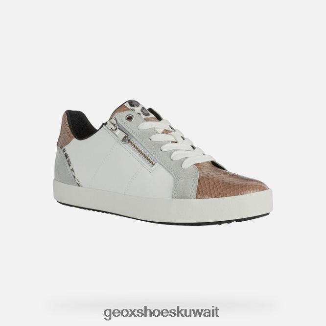 Geox BLL84T451 Blomiee Woman White/Light Grey