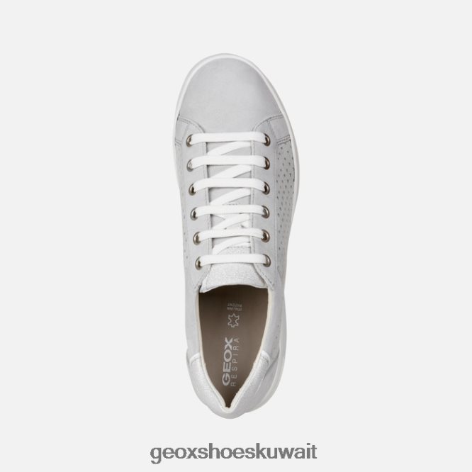 Geox BLL84T452 Jaysen Woman Ice/White