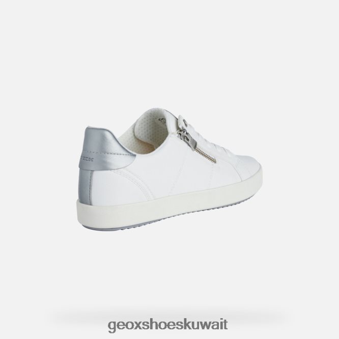 Geox BLL84T493 Blomiee Woman White/Silver