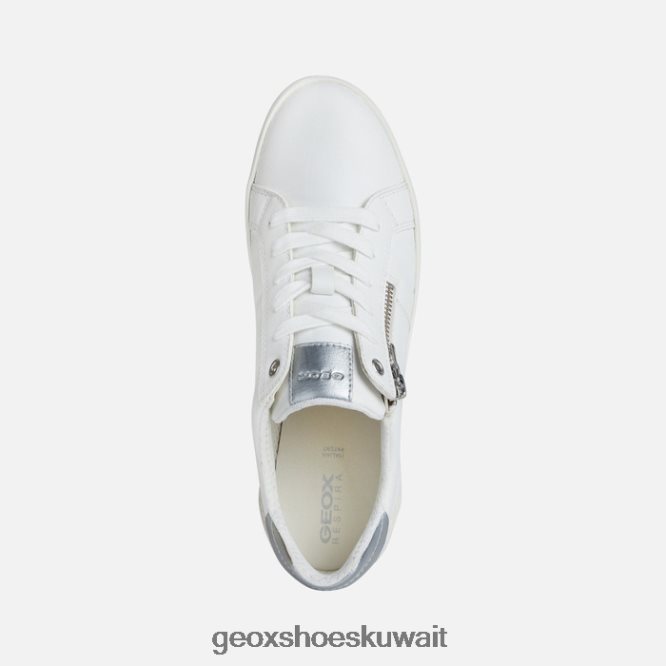 Geox BLL84T493 Blomiee Woman White/Silver