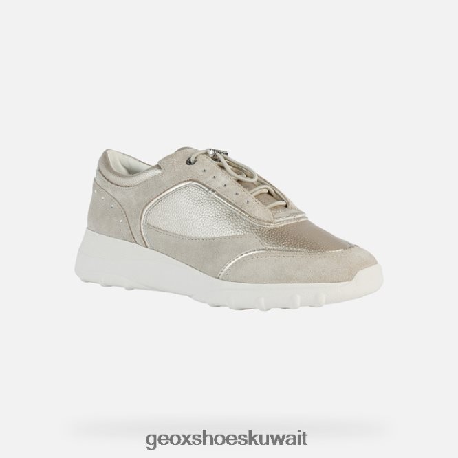 Geox BLL84T518 Alleniee Woman Light Gold/Light Taupe