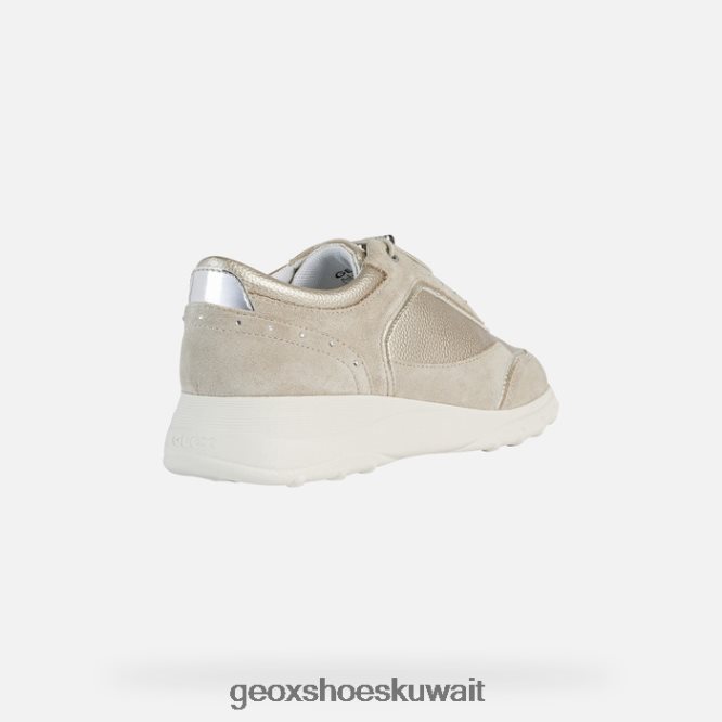 Geox BLL84T518 Alleniee Woman Light Gold/Light Taupe