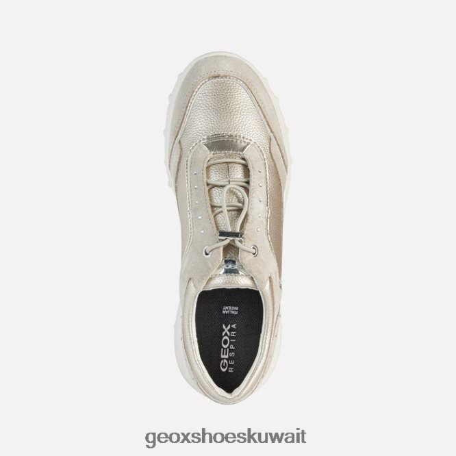 Geox BLL84T518 Alleniee Woman Light Gold/Light Taupe