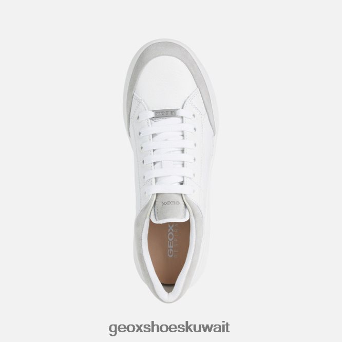 Geox BLL84T538 Dalyla Woman White/Light Grey