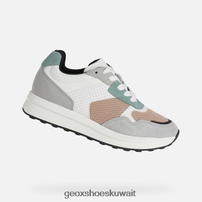 Geox BLL84T567 Runntix Woman Dk Skin/Lt Grey