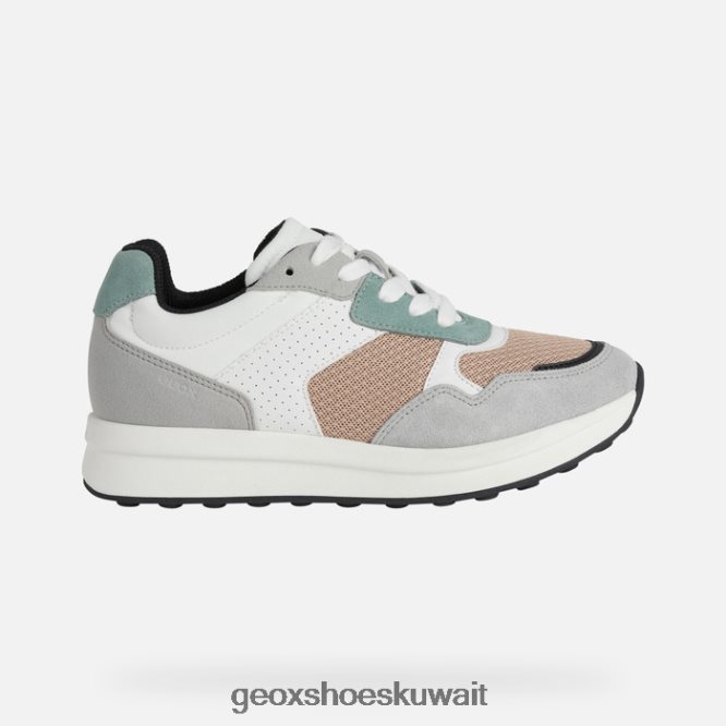 Geox BLL84T567 Runntix Woman Dk Skin/Lt Grey