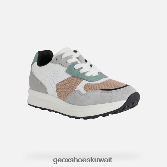 Geox BLL84T567 Runntix Woman Dk Skin/Lt Grey