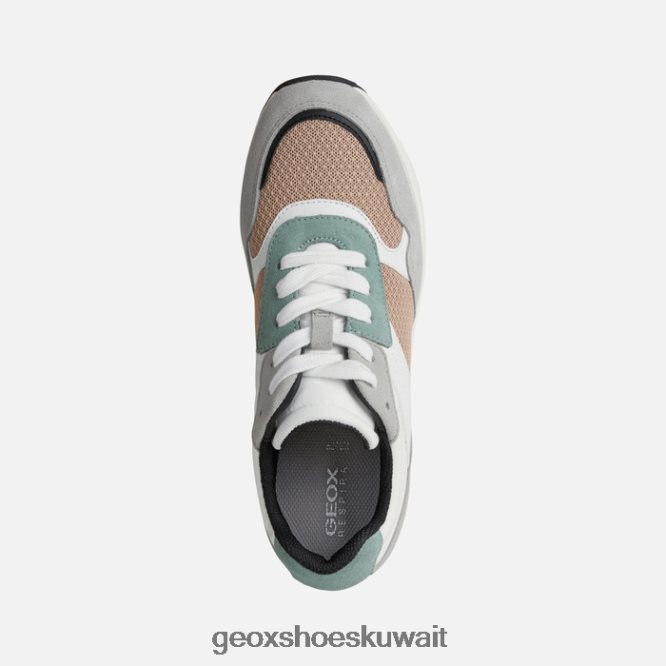 Geox BLL84T567 Runntix Woman Dk Skin/Lt Grey