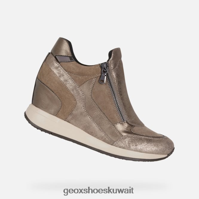 Geox BLL84T589 Nydame Woman Dark Beige