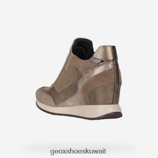 Geox BLL84T589 Nydame Woman Dark Beige