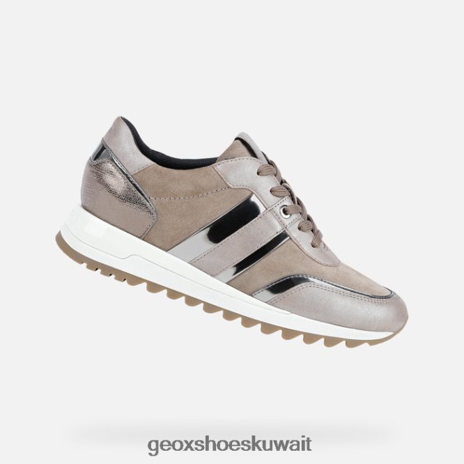 Geox BLL84T594 Tabelya Woman Dark Beige