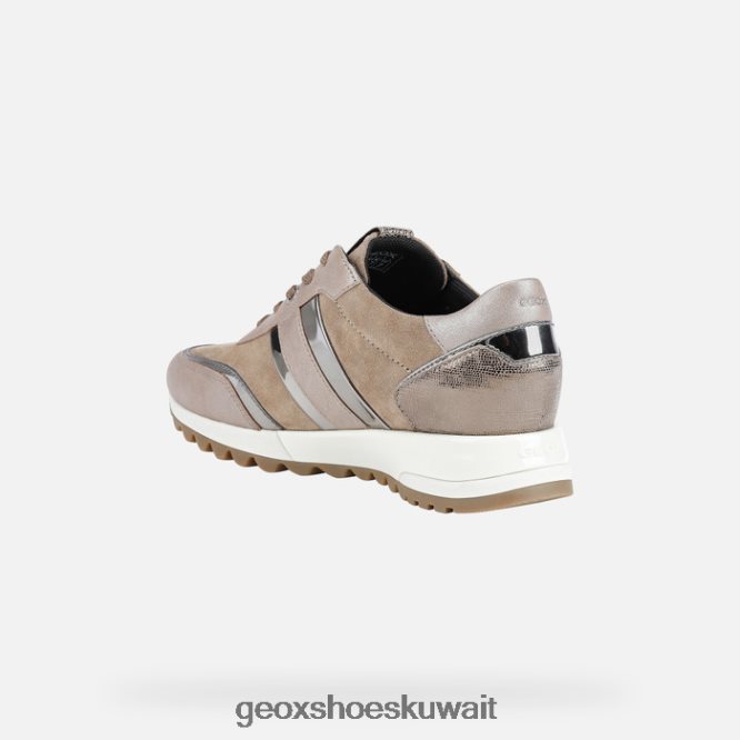 Geox BLL84T594 Tabelya Woman Dark Beige