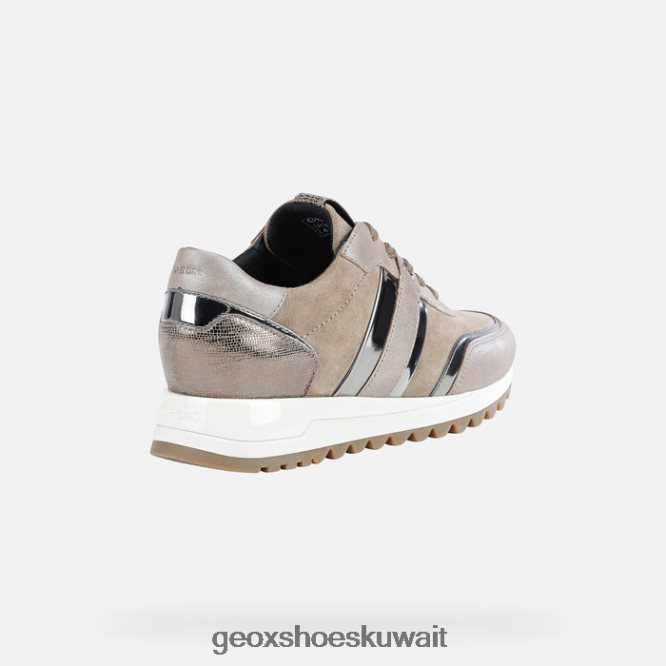 Geox BLL84T594 Tabelya Woman Dark Beige