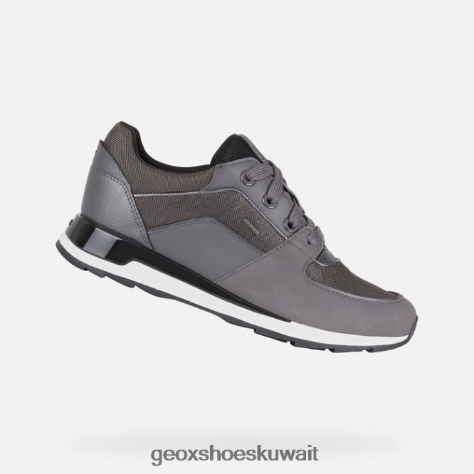 Geox BLL84T596 New Aneko Abx Woman Dark Grey/Black