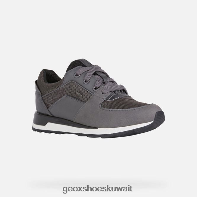 Geox BLL84T596 New Aneko Abx Woman Dark Grey/Black