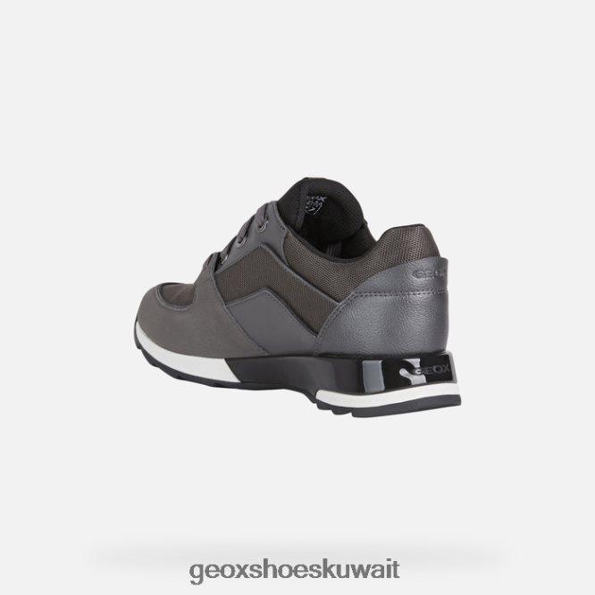 Geox BLL84T596 New Aneko Abx Woman Dark Grey/Black