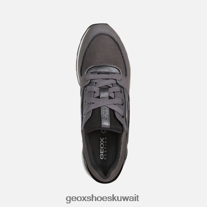 Geox BLL84T596 New Aneko Abx Woman Dark Grey/Black