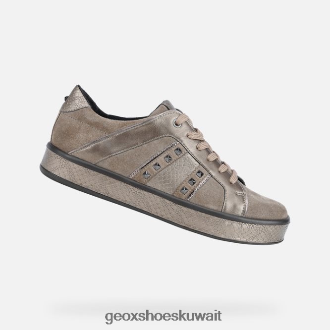 Geox BLL84T603 Leelu' Woman Dark Beige