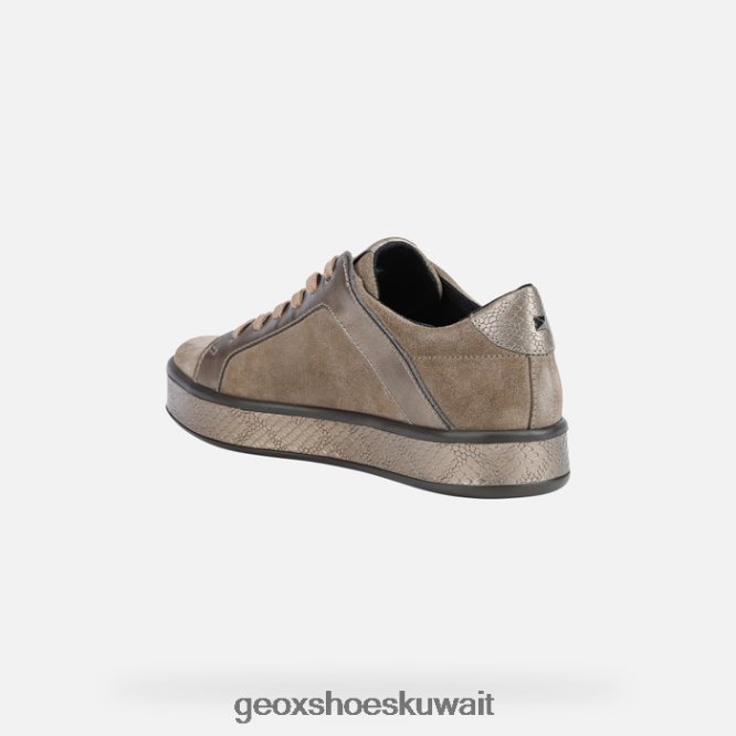 Geox BLL84T603 Leelu' Woman Dark Beige