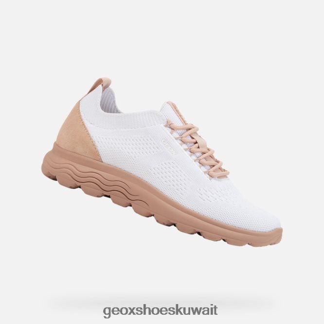 Geox BLL84T68 Spherica Woman Off White/Nude