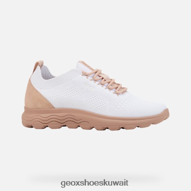 Geox BLL84T68 Spherica Woman Off White/Nude