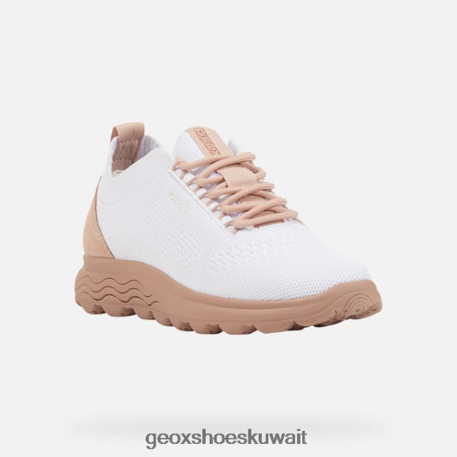 Geox BLL84T68 Spherica Woman Off White/Nude