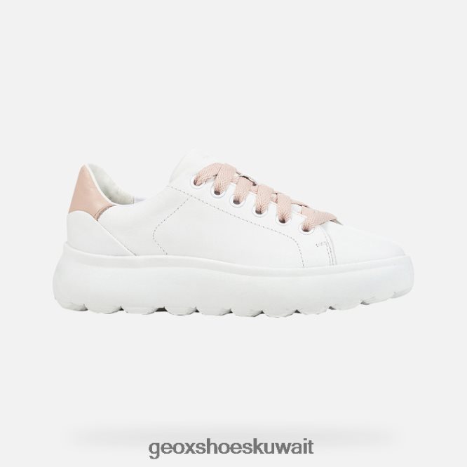 Geox BLL84T86 Spherica Ec4.1 Woman White/Nude