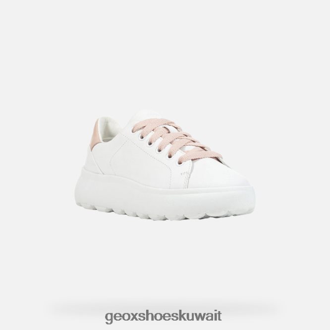 Geox BLL84T86 Spherica Ec4.1 Woman White/Nude