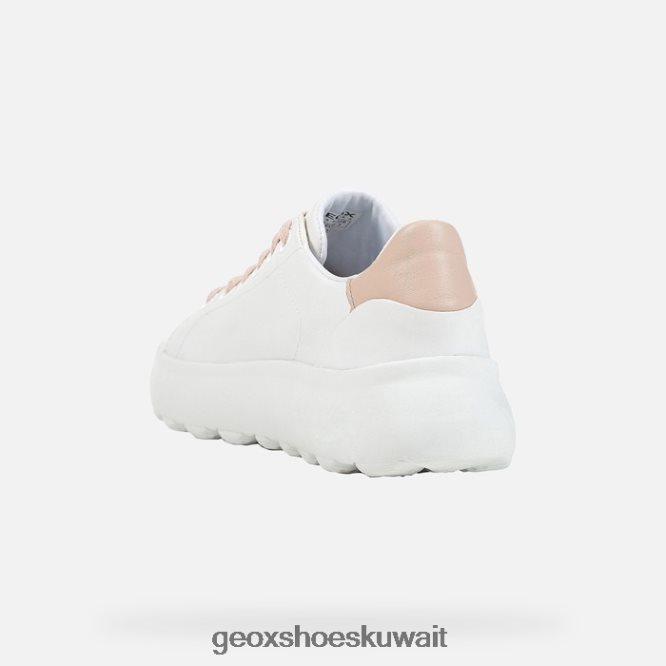 Geox BLL84T86 Spherica Ec4.1 Woman White/Nude