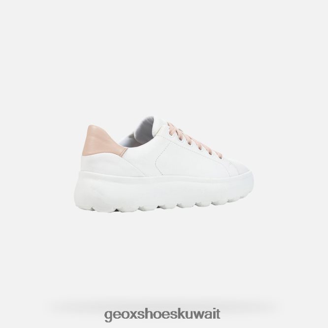 Geox BLL84T86 Spherica Ec4.1 Woman White/Nude