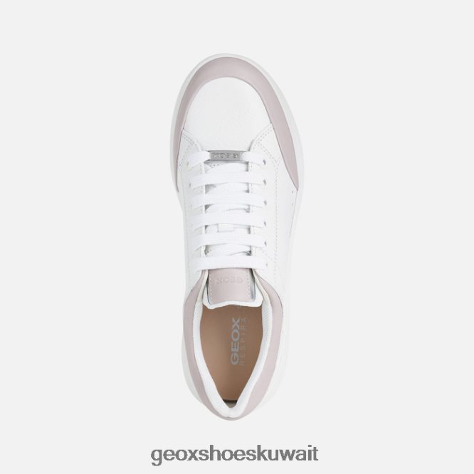 Geox BLL84T96 Dalyla Woman White/Light Rose